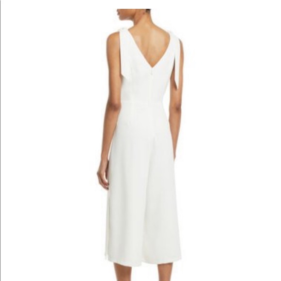 New Cece cropped wide leg jumpsuit ivory New w tags! Honeymoon bridal - Picture 3 of 5